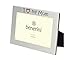 ' I Love My Mum ' - Photo Picture Frame Gift - 5 x 3.5 " - Brushed Aluminium Satin Silver Colour