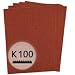 Produktbild kwb K100 Schleifpapier in 10 Bögen, 230x280mm - für Holz und Metall