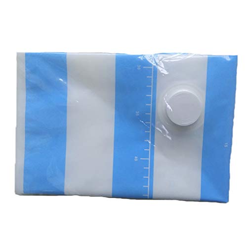 Preisvergleich Produktbild Uzinb 5PCS / Set verdickte Vakuumspeicher-Beutel Vakuum-Drucktasche Wiederverwendbare Decke Kleidung Quilt Aufbewahrungstasche Organizer