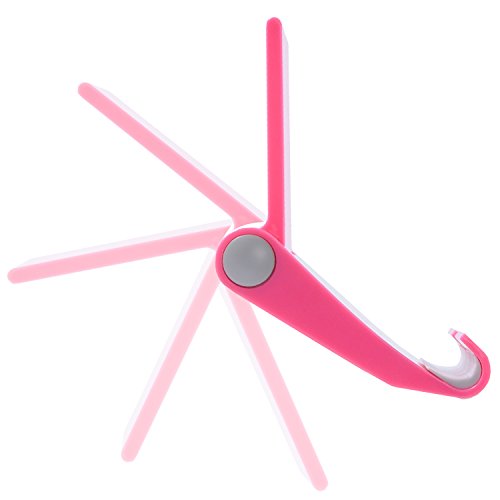 Melojoy Multi-Winkel Ständer Halter für Tablets, E-Reader und iPhone, iPad, Samsung Galaxy, LG, Nexus, Android Windows Smartphones (rosa) - 4