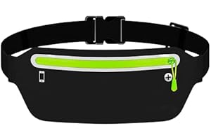 MOLISON Riñonera Running Impermeable Riñonera Deportiva Unisex Hombre y Mujer, Senderismo, Ciclismo, Ocio al Aire Libre, Cinturón Ajustable
