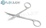 tijeras quirurgicas tipos Lifeline Instruments® Tijeras De Iris 12 cm Curva Instrumentos De Acero Inoxidable