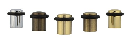 EVI herrajes i-108-cb – Türstopper, 2 Stück Einheiten, Finish Old Bronze (Messing) - 3