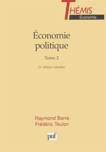 ECONOMIE POLITIQUE. : Tome 2 ECONOMIE POLITIQUE. : Tome 2