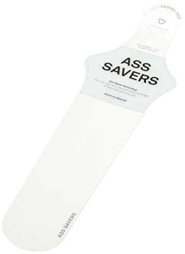 Ass Savers Extended Road Mud Guard - Transparent, 37 cm by ASS SAVERS