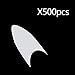 ELENXS Beauty Accessories 500pcs/pack Sharp Ending Stiletto Acrylic False Nail Tips Beige Art Beauty makeup cosmetic