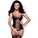 Produktbild Obsessive Rosana Teddy Verführerischer Body Für Damen, Top Qualität