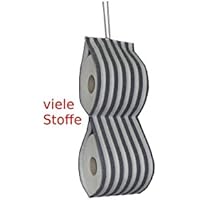 Ersatzrollenhalter Zeitschriftenhalter Klopapierhalter gestreift