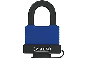 ABUS mässing hänglås Aqua Safe 70IB/50 gl.-6401 – likvärdig – väderbeständig – bygel i rostfritt stål för extra korrosionssky