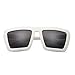 Produktbild SUNGLASSES LVZAIXI Thick Big Frame Brille Sonnenbrille Brille Mode (Farbe : Grau)