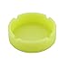 Produktbild TAOtTAO Silicone Ashtray Leuchtender Silikon-Gummi-Hochtemperatur-hitzebeständiger Runder Designaschenbecher (Gelb)