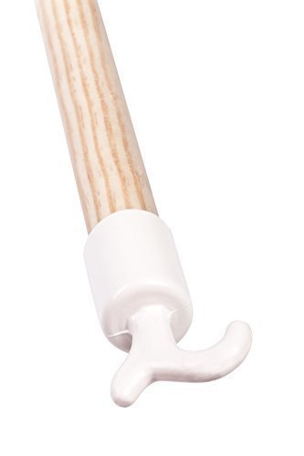 Ziehhaken mit Holzstiel fertig montiert, Bedienstab für Bodentreppen, Warengreifer