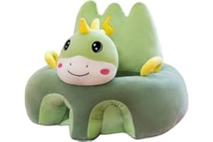 JIAHG Baby Sitzstuhl Kinder Plüschsessel Sofa Stuhl für Kinderzimmer Baby Sitzhilfe Stützsitz Lernen Sitzen Sicherheitssitz Sitzkissen Kuscheltier Tier Kindersessel Plüschtiere Kleinkindmöbel