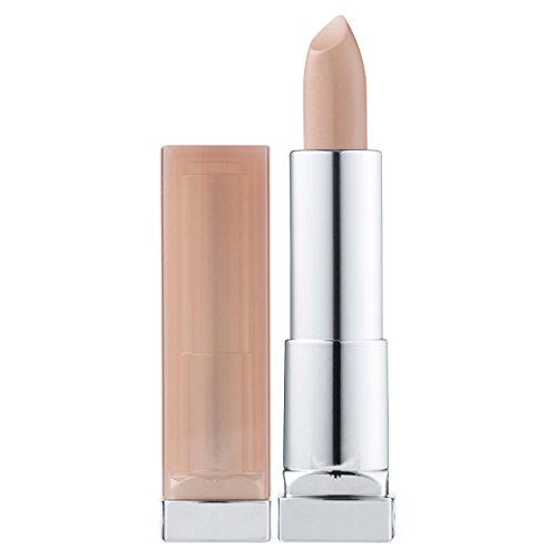 Maybelline New York Make-Up Lippenstift Color Sensational Nudes Lipstick Sultry Sand, mit pflegender Wirkung, 1 x 5 g