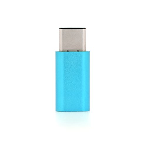 Original iProtect® USB Typ-C 3.1 Adapter USB Typ-C zu MicroUSB in blau - 2
