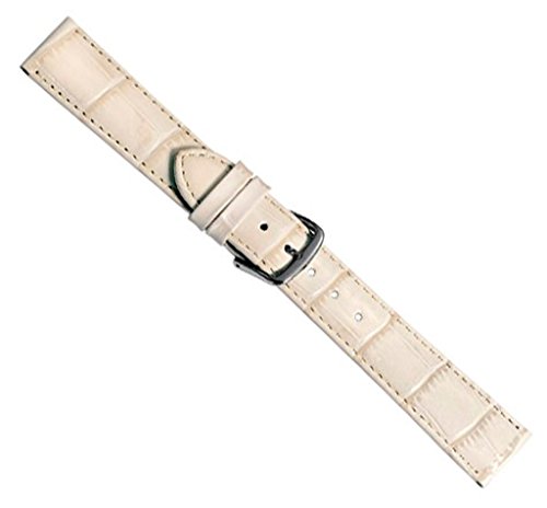 Ersatzband Uhrenarmband Kalbsleder Creme 20364S, Stegbreite:26mm Ersatzband Uhrenarmband Kalbsleder Creme 20364S, Stegbreite:26mm