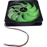 14 cm kasa fanı 2 pin 14 cm fan 14x14x2.5 cm fan