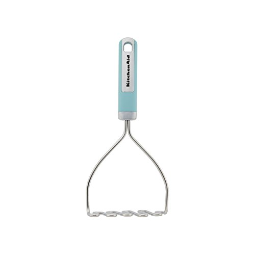 KitchenAid KN008OHAQA Gourmet Wire Masher, Aqua Sky, Stainless Steel