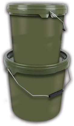 Gardner Bait Buckets: Olive Green: 10 Litre
