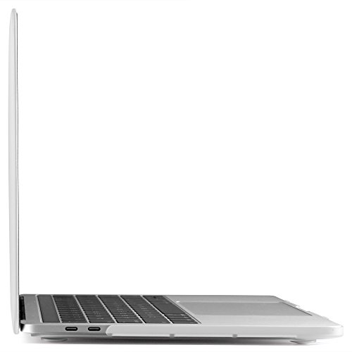 iDOO MacBook Schutzhülle / Hard Case Cover Laptop Hülle [Für 2016 MacBook Pro 13 Zoll mit/ohne Touch Bar und Touch ID: A1706 und A1708] – matt, Transparent - 4