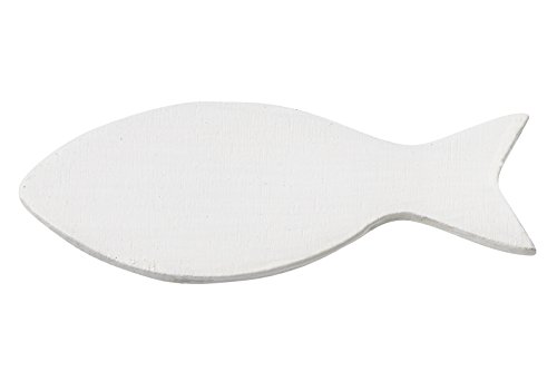 Streuteil Fisch ca. 5 cm, Box a 15 St. weiss