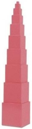 Montessori Pink Tower without stand by FAC Montessori