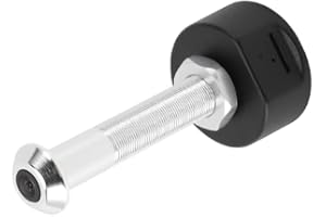 Depisuta WiFi Peephole Camera, 1080p HD Peep Hole Camera Door Viewer med Rörelsedetektering, Nattvision och 170 ° Vidvinkellins, Support -app, för Hemsäkerhet