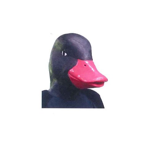 Preisvergleich Produktbild Japanische Plastik Maske: Schwarze Ente