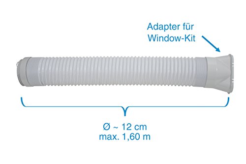 SUNTEC mobiles lokales Klimagerät IMPULS 2.0+ [Für Räume bis 60 m³ (~25 m²), Kühlen + Entfeuchten, 7.000 BTU/h, Energieeffizienzklasse A] - 15