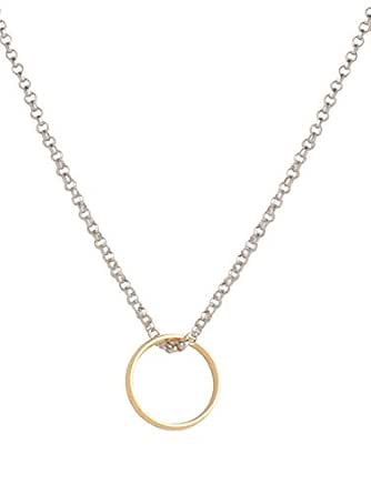 Rings Chain with Ring Necklace 