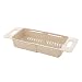 Produktbild Royalr Weizenstroh Retractable Sink ablassen Gestell Geschirrspüler Küchen Pool Regal aushöhlen Obst Gemüse Stäbchen Speicher-Korb