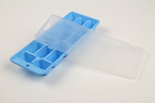 Fackelmann 49368 Eiswürfelformer mit Deckel, 25 x 10 cm, 1 Stück - 4