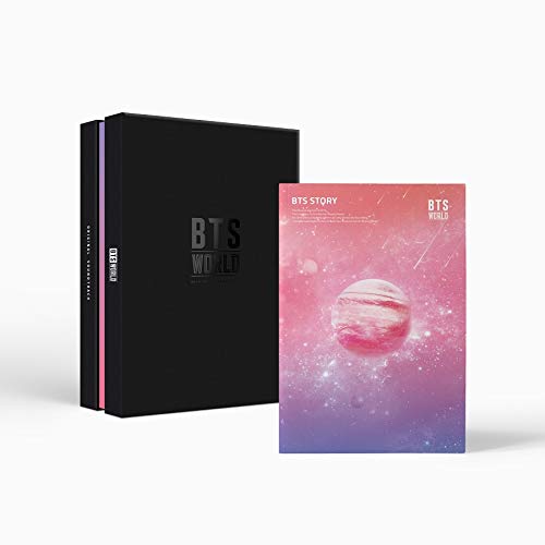 BTS Bangtan Boys - BTS World OST CD+88p Photobook+Double Side Photocard+Game Coupon+Lenticular+Folded Poster+Double Side Extra Photocards Set