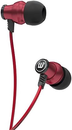 Brainwavz Delta Noise Isolating Earphones W/Remote Headset iPhone & Android (Universal, Red)