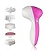 Ckeyin ®Facial Pore Cleaner 5 in 1 Electric Wash Face Machine Body Cleaning Massage Mini Skin Beauty Brush RS.1478.00