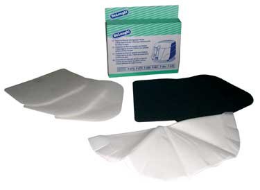 De'Longhi 5525101500 ORIGINAL SET 3x Fettdunstfilter Fettfilter + 3x Kohlefilter + 6x Frittierlfilter Papierfilter z.T. F1000 F818 F870 F874 F880 F881 F884 F885 F887 F890 F891 F895 Fritteuse De'Longhi 5525101500 ORIGINAL SET 3x Fettdunstfilter Fettfilter + 3x Kohlefilter + 6x Frittierlfilter Papierfilter z.T. F1000 F818 F870 F874 F880 F881 F884 F885 F887 F890 F891 F895 Fritteuse