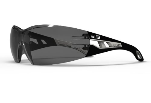 ACE Schutzbrille Uvex Pheos Schutz- und Sonnenbrille 2-in-1 Ace Edition, inklusive Hard-Case und Etui, schwarz, 9292050 - 2