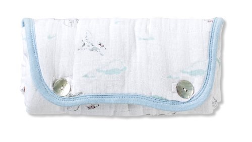 aden + anais 100% Cotton Muslin Portable Changing Pad, Liam The Brave, Dogs Color: Liam The Brave Dogs Infant, Baby, Child