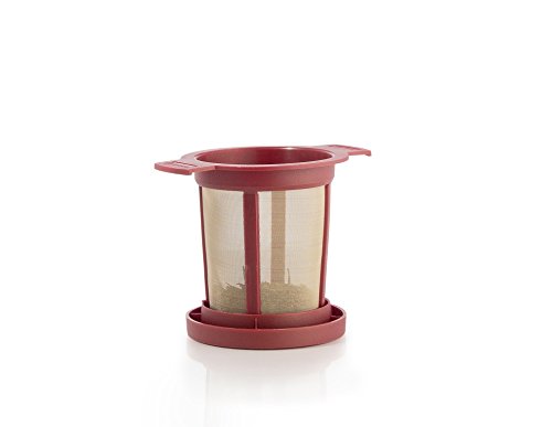 Finum Brewing Basket M, Dauerfilter, rot