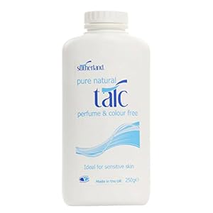 Sutherland Pure Natural Talc - 250gm (Pack of 3)
