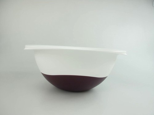 TUPPERWARE Rührschüssel Saturn 3,0 L lila Gummiboden Rühr Schüssel - 6