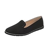 plateau slipper damen schwarz leder  Ital-Design Slipper Damen-Schuhe Halbschuhe Schwarz, Gr 40, 668-21-