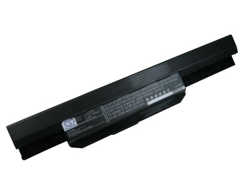 Hochleistungs Li-Ion AKKU 10,8V/11,1V 6600mAh für ASUS K43B K43BY K43E K43F K43J K43SK43SJ K43SV K43U K53B K53BR K53BY K53E K53F K53J K53JAK53JC K53JE K53JF K53JG K53JN K53JS K53JT K53S K53SAK53SC K53SD K53SE K53SJ K53SK K53SM K53SN K53SU - 2
