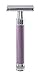 Edwin Jagger Amazon Exclusive Heather Pearlised Acrylic Handle Double Edge Safety Razor