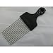 Afro metal comb fist handle for styling and untangling longer length teeths