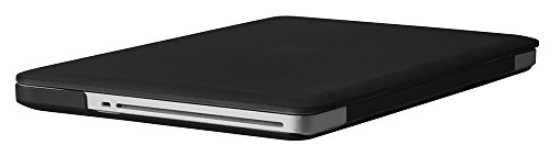 Topideal Hartschalenh  lle f  r MacBook Pro mit 33 8  cm  15 4  Zoll   A1286  matt  seidenglatt  Schwarz schwarz schwarz