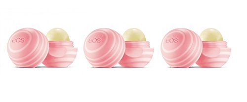 Eos Visibly Soft Lip Balm -Coconut Milk (Pack of 3)