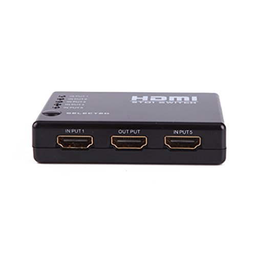 5×1 HDMI Switch Yatek YK-0501b mit Fernbedienung - 5
