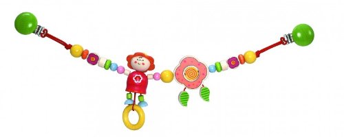 Baby Pram Activity Toy Little flower girl on a string