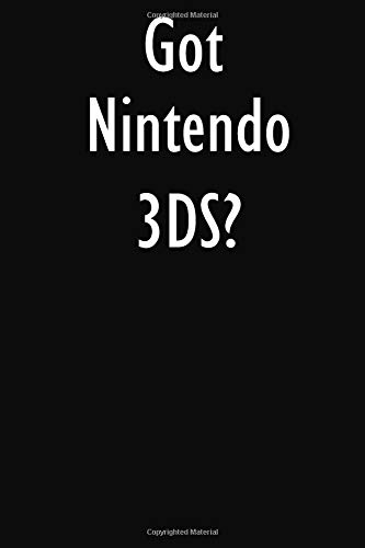 Preisvergleich Produktbild Got Nintendo 3DS: Nintendo 3DS Diary Journal